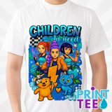 Children In Need x DEMON HUNTER Tshirt - Blue