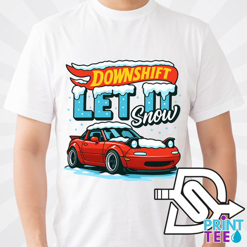 DOWNSHIFT Festive MX5 T-Shirt