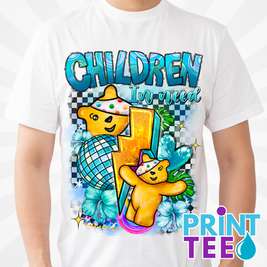 Children In Need Tshirt - Blue