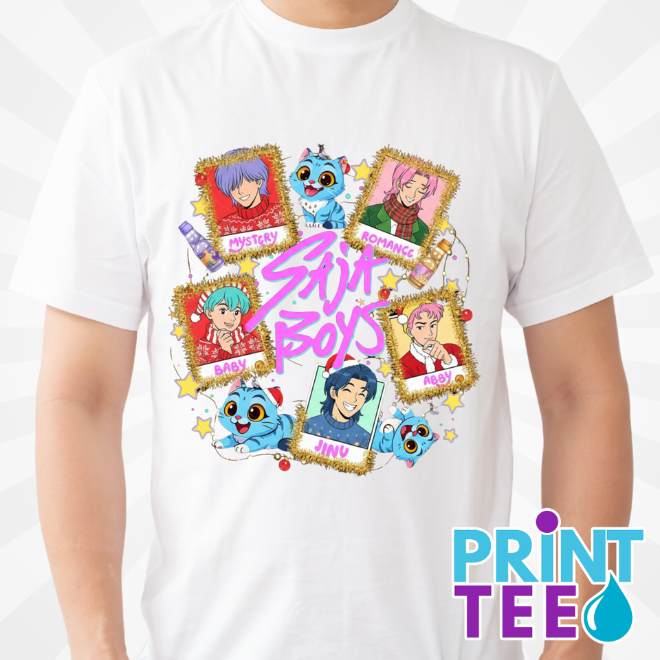 Demon Hunter K-Pop Christmas Soja Boys Soda Pop T-Shirt