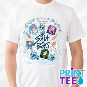 Demon Hunter K-Pop Christmas Soja Boys Soda Pop T-Shirt