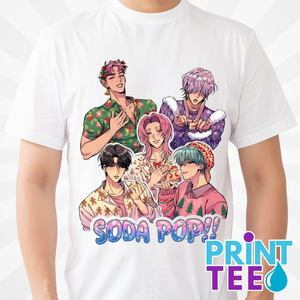 Demon Hunter K-Pop Christmas Soja Boys Soda Pop T-Shirt